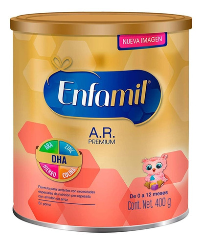 Fórmula Infantil En Polvo  Enfamil A.r. Premium En Lata 400g