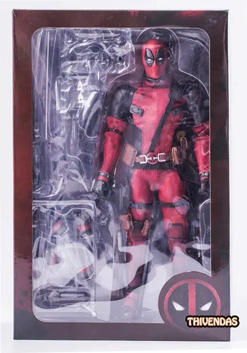 Action Deadpool 31cm 1/6 - Tipo Mms347 Dead Pool Ñ Hot Toys