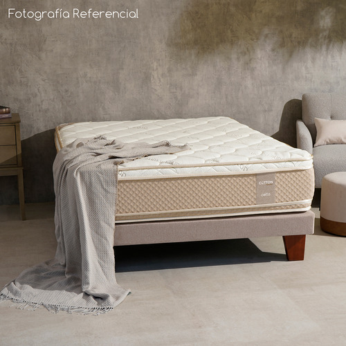 Cama Europea Cotton Organic 2 Plazas X 2mt. B/sep Celta