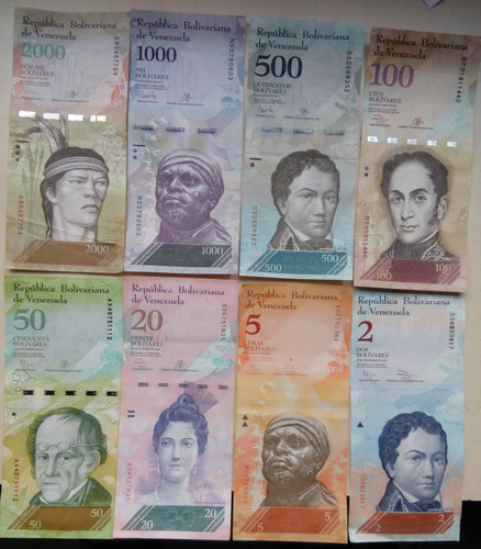 Billetes Venezolanos (2012-2016)
