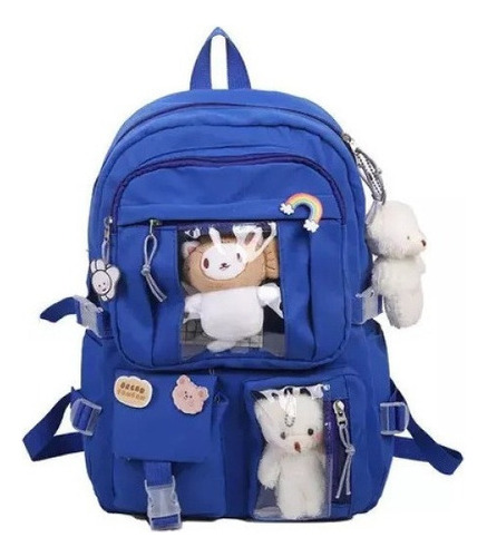 Mochila Moda Mujer Colegio Coreano Kawaii A