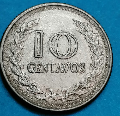 Colombia Moneda 10 Centavos 1969