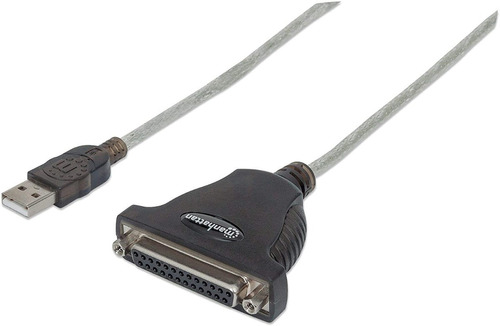 Cable Adaptador Usb A Cable Paralelo De Impresora Manhattan