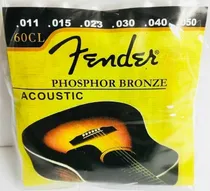 Comprar Set De Cuerdas Guitarra Electroacustica  Fender Bronce 