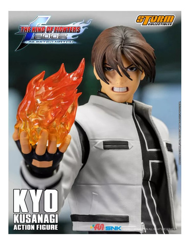 Figura Kyo Kusanagi Original The King Of Fighters 2002 Storm