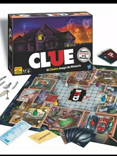 Clue Juego De Mesa Hasbro Regalos Nuevos 