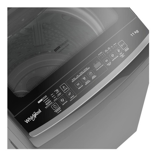 Lavarropas Automático Whirlpool Ww11 Gris Oscuro 11kg
