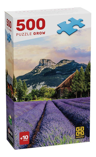 Puzzle 500 Peças Campos De Lavanda