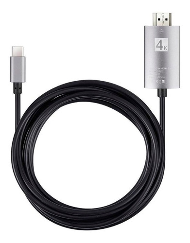 Cable Adaptador Tipo C A Hdmi 1080p Full Hd 4k Directo