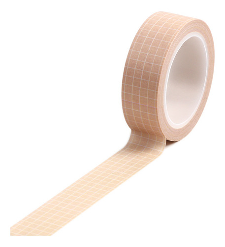 7 Fitas De Papel Quadriculado, Fitas Washi Decorativas Diy F