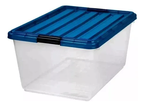 Caja de almacenamiento con tapa –