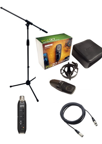 Shure Pga27 Usb+xlr Micrófono De Condensador Cardioide De De