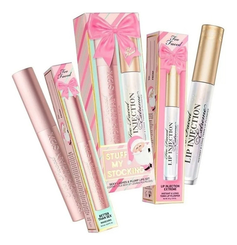 Too Faced Rimel Y Lip Injection Kit 2 Pzas Original Oferta