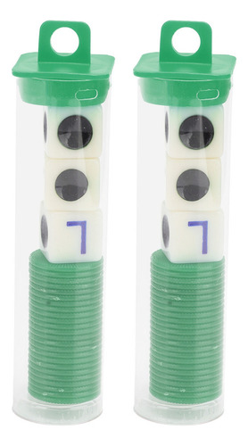 Q Juego De 2 Dados Con Letras, Juego Central Izquierdo Y