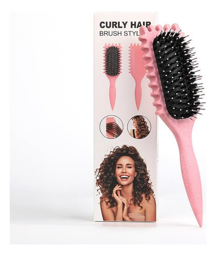 A Cepillo De Pelo Rizado For Mujer, Bounce Curl Brush, Curl
