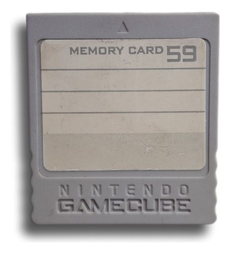 Memory Card Nintendo Gamecube 59 Bloques Original