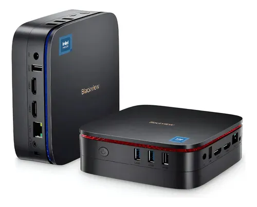 comprar Mini Pc Blackview Mini Pc Mp60 Con Windows 11 , Intel Alder Lake N95, Placa Gráfica Intel Uhd, Memoria Ram De 16gb Y Capacidad De Almacenamiento De 512gb - 12v Color Negro
