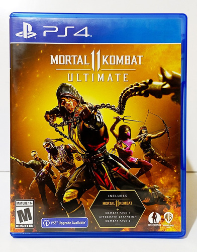 Mortal Kombat 11 Ultimate Juego Ps4 Fïsico