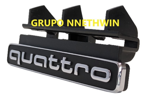 10 Emblemas Original Quattro P/parrilla De Audi Q5 2018-2020