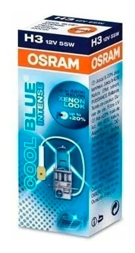 Lampara H3 Cool Blue Intense 4300k Osram Made In Germany