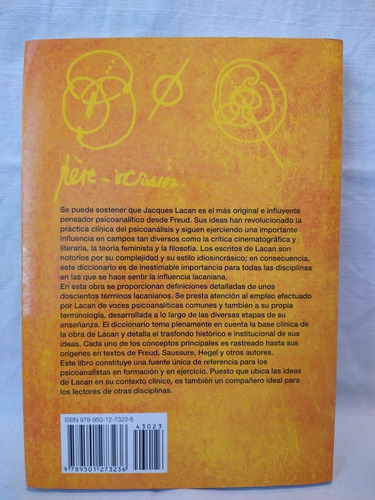 Diccionario Introductorio De Psicoanálisis Lacaniano - Evans