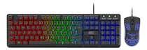 Comprar Kit Combo Teclado Y Mouse Gtc Cbg-025 Retroiluminado Usb Pc Mouse Negro Teclado Negro