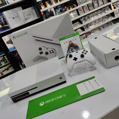 Microsoft Xbox One S 1TB Seminovo Usado Completo na Caixa + Garantia