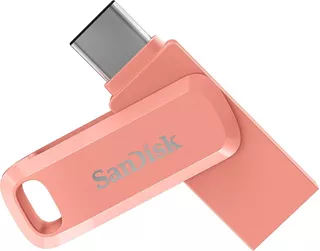 Memoria Usb C 256gb Dual Sandisk Ultra Dual Drive Go Rosa