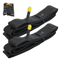 Comprar 2 Câmaras De Ar Cadeira De Rodas Bike Pirelli Aro 24x1 3u002F8 Tipo da válvula Schrader