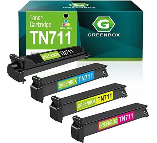 Tonner Tn711 Para Konica Minolta C654e C654 754  X 4 Colores