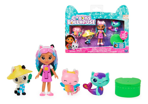 Set De Figuras Gabby Y Sus Amigos Rainbow Gabby's Dollhouse