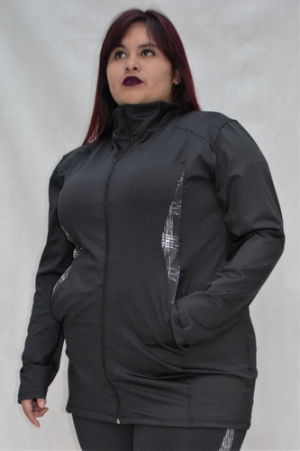 Imagen 2 de 3 de Campera Adharaz Talles Grande 7-8-9 Cae401