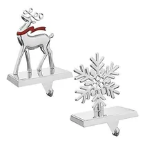Comprar Eimoon Soportes De Calcetines De Navidad Para Chimenea 7vsvw