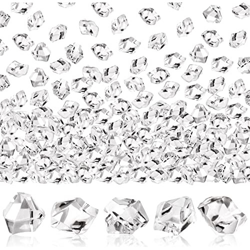 Rocas De Hielo Falso 600pcs Uplama, Diamantes De Acrlico, Cu