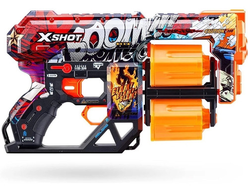 Pistola Lanza Dardos X-shot Skins Dread Blaster - Original