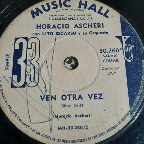 Simple Horacio Ascheri Music Hall C17