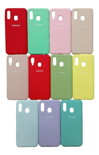 Silicone Case Unicolor Samsung A20 / A30