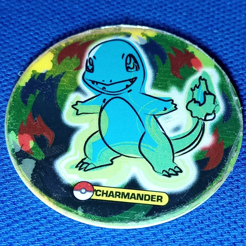 Charmander T-178 Pokémon Tazo Shiny 2007 Cheetos (Usado)
