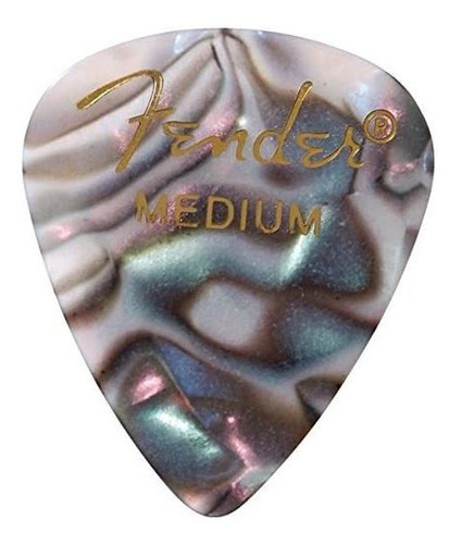 Fender 351 Shape Premium Picks (paquete De 12) Para Guitarra