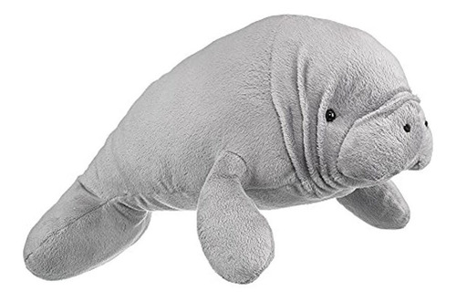 Peluche De Manatí Color Gris De 16 In. Wildlife Artists