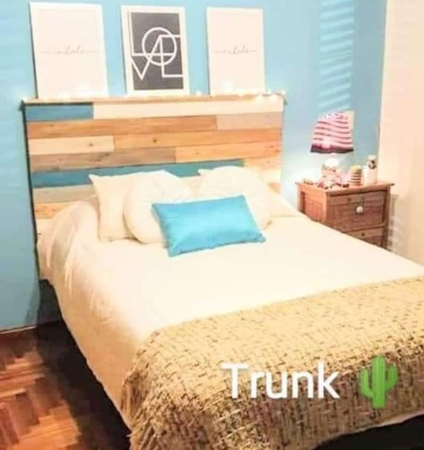 Respaldo Trunkdesign 1,40 Vintage & Pallets