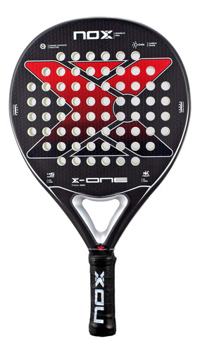 Paleta Padel Nox X-one Evo Pala Paddle Funda Dia Del Padre Negro-rojo
