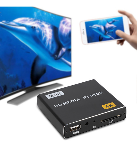 Reprodutor De Mídia Doméstico 4k Full Hd Digital Usb S Spdif