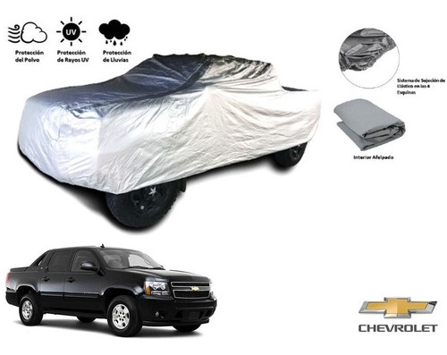 Forro Funda Cubreauto Afelpada Chevrolet Avalanche 2008