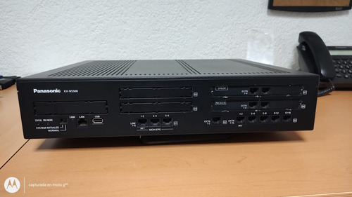 Conmutador Panasonic Kx-ns500la 16 Ext + Dhlc4 + Mclslc8