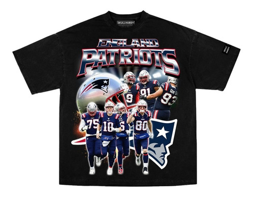 Playera Patriots Super Bowl Oversize