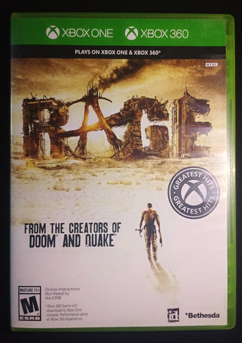 Rage Xbox 360/ Xbox One 