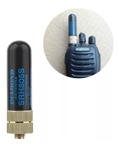 Imagen 5 de 6 de Antena Diamond Radio Baofeng 888s Uv5r Uv82 Uv8