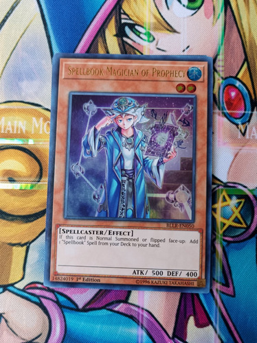 Yugioh Tcg Spellbook Magician Of Prophecy Original Konami