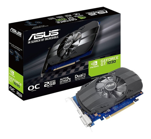 Placa De Video Asus Phoenix Geforce Ph Gt1030 O 2gb Gddr5 Pc